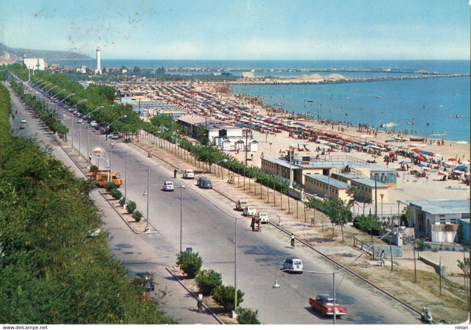 S. BENEDETTO DEL TRONTO - PANORAMA DELLA SPIAGGIA - F.G - Ascoli Piceno