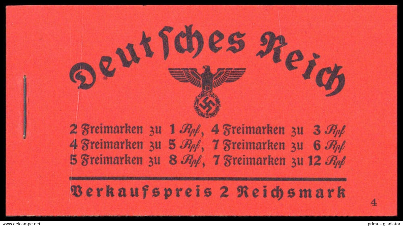 1936, Deutsches Reich, MH 36.3, ** - Postzegelboekjes