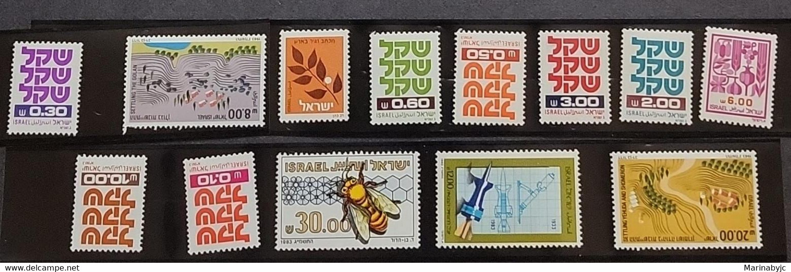 SP) 1983 ISRAEL, BEE-KEEPING, MILITARY INDUSTRIES ANNIVERSARY, SETTLEMENTS, SPECIAL COLLECTION, MNH - Sonstige & Ohne Zuordnung