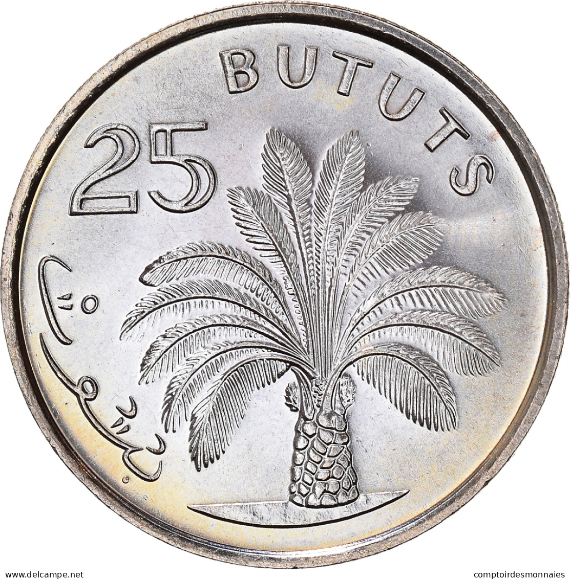 Monnaie, GAMBIA, THE, 25 Bututs, 1998, SPL, Cupro-nickel, KM:57 - Gambia