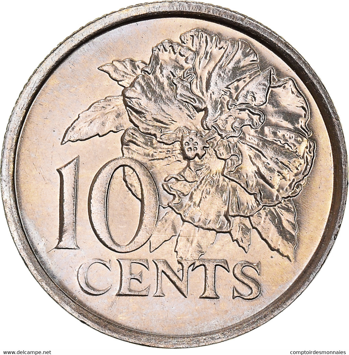 Monnaie, TRINIDAD & TOBAGO, 10 Cents, 1999, SUP, Cupro-nickel, KM:31 - Trinidad Y Tobago