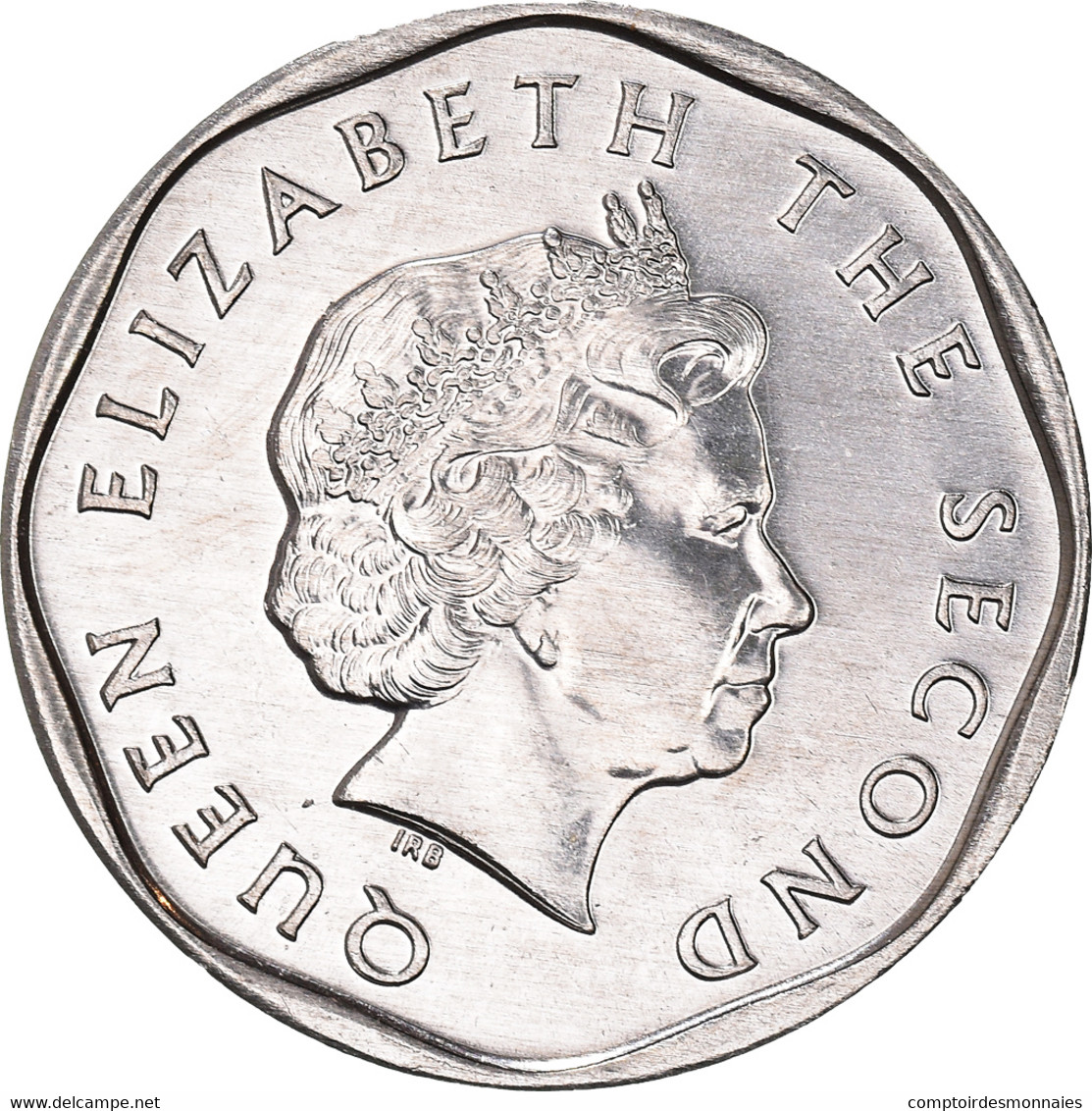 Monnaie, Etats Des Caraibes Orientales, Elizabeth II, 5 Cents, 2002, British - Caraibi Orientali (Stati Dei)