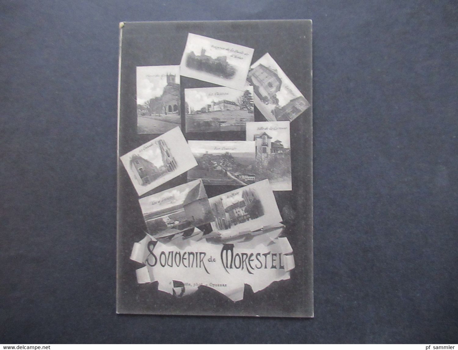 AK Frankreich 1918 Mehrbildkarte Verschiedene Ansichten Souvenir De Morestel Vialatte Photo. Oyonnax - Morestel