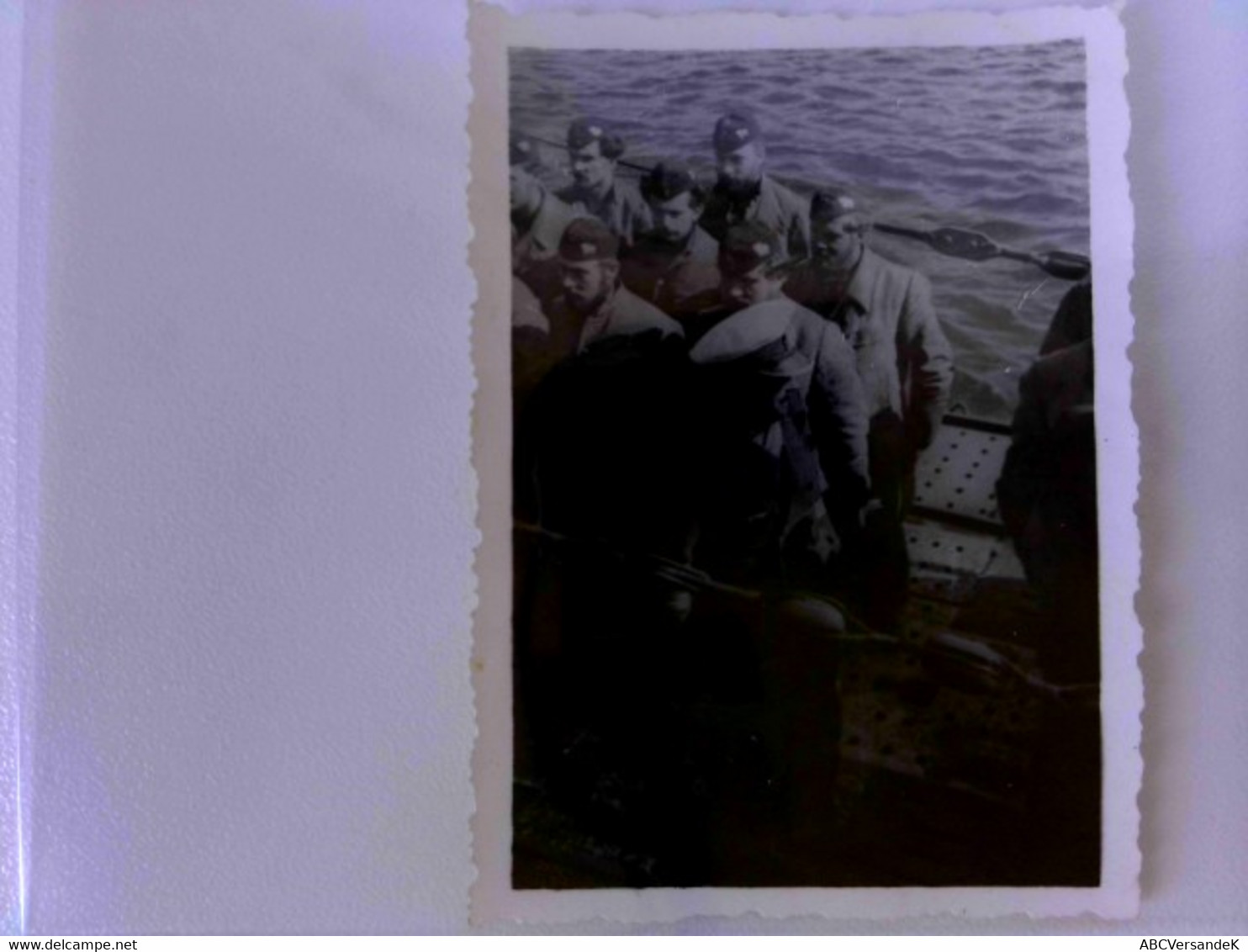 Originales Foto: U Boot Einfahrt (U 128) Am 22.3.1942, Lorient Kapitän, Kaleu U. Ritterkreuzträger Ulli Heyse - Policía & Militar
