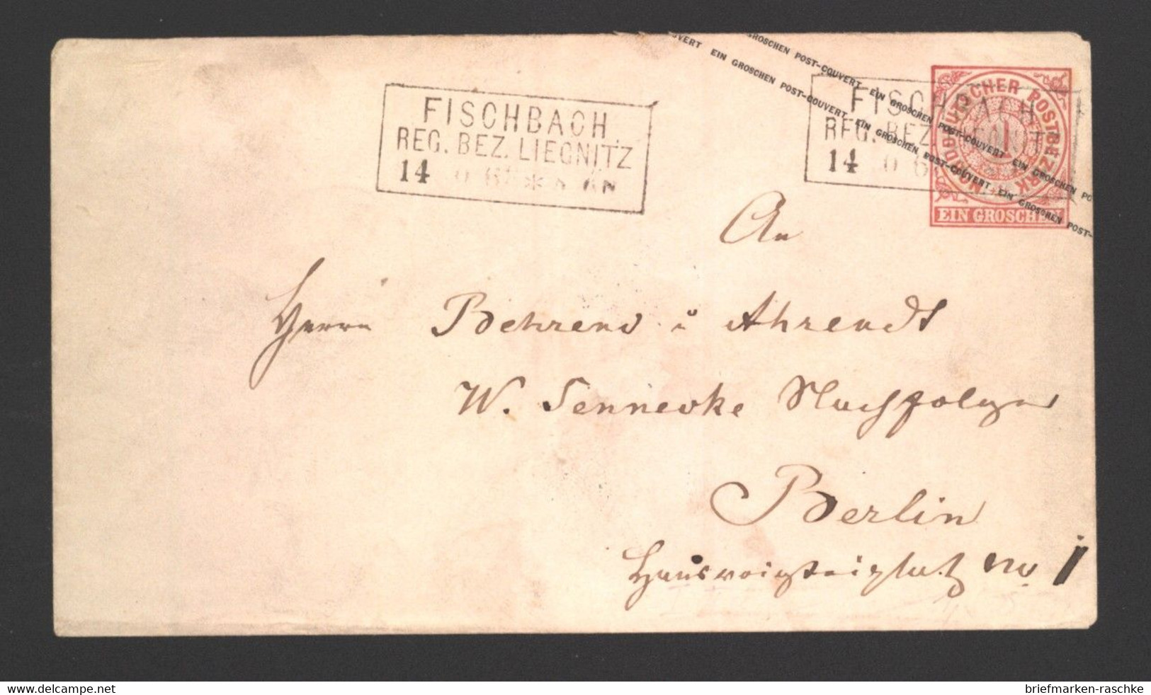 NDP,NV-Stempel,Fischbach ...  (212) - Postal  Stationery