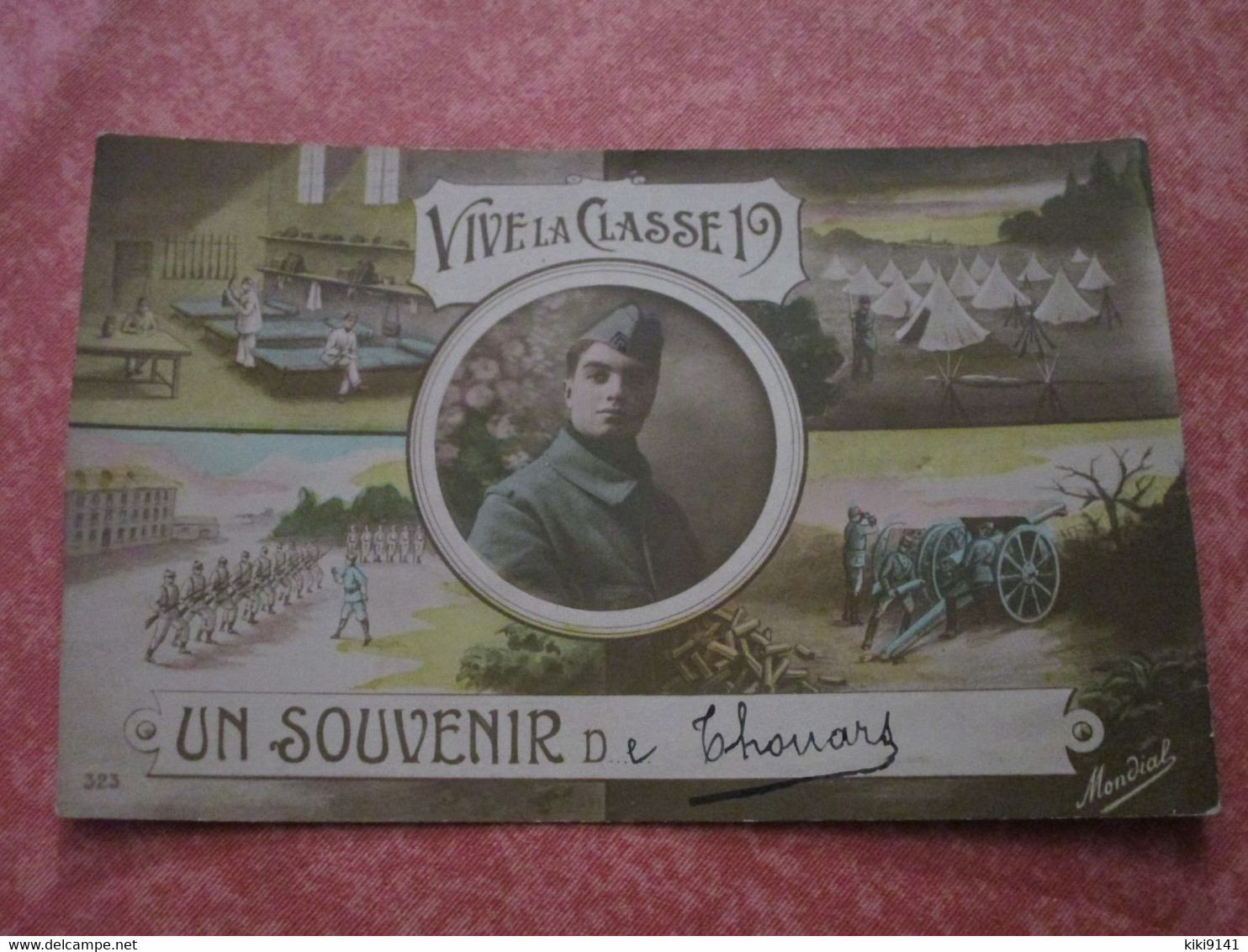 VIVE La CLASSE 19 - Un Souvenir De....Thouars (manuscrit) - Thouars