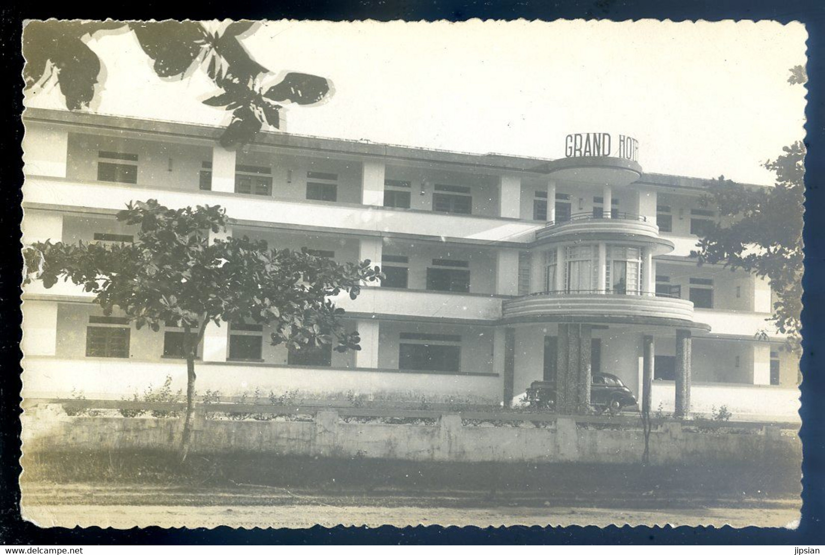 Cpa Carte Photo Congo Kinshasa Brazzaville Grand Hôtel     JA22-45 - Kinshasa - Léopoldville