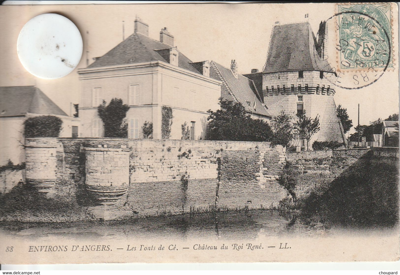 49 - Carte Postale Ancienne  Des Pont De Cé   Chateau Du Roi René - Les Ponts De Ce