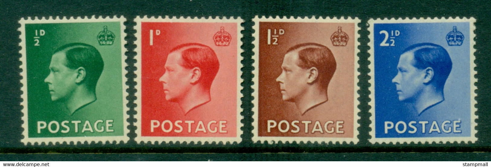 GB 1936 KEVIII Portrait MLH - Neufs