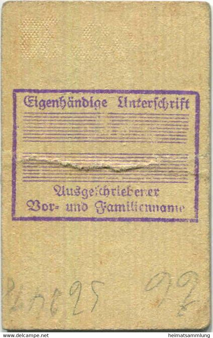 Deutschland - Arbeiterwochenkarte - Hermannstraße - Fahrkarte Berlin S-Bahn-Verkehr 3. Klasse 1938 - Europe