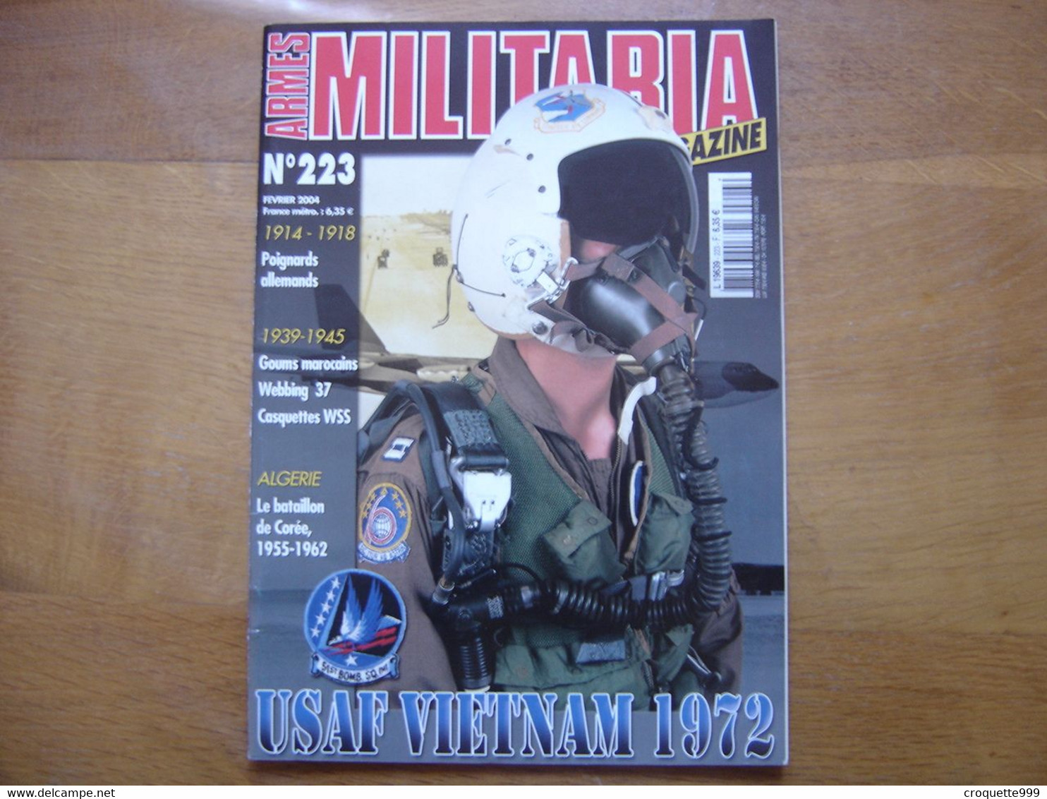 MILITARIA MAGAZINE 223 GUERRE MILITAIRES Sommaire En Photo - Weapons