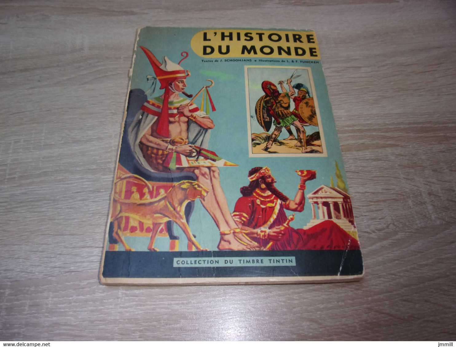 Funcken : Collection Du Timbre Tintin : L'histoire Du Monde Tome 1 Complet - Sammelbilder
