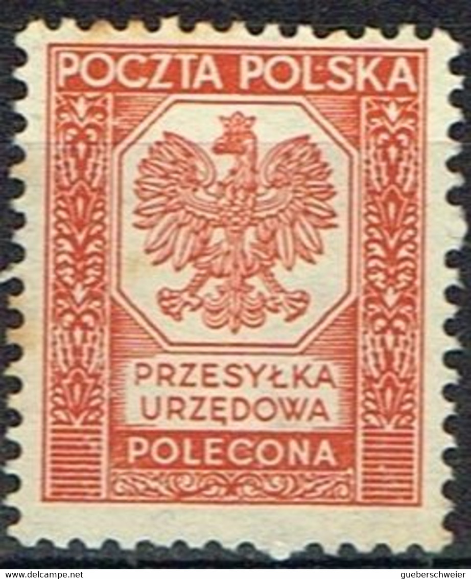 POL 145 - POLOGNE Service N° 20 Obl. - Dienstzegels