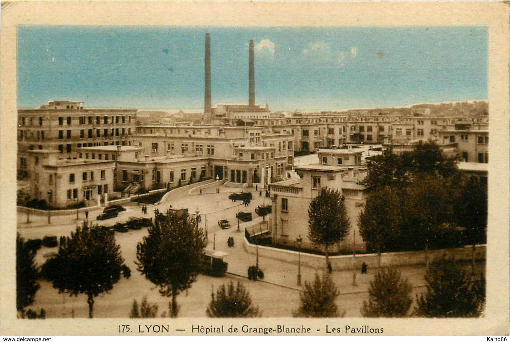 Lyon * 3ème * Hôpital De Grange Blanche * Les Pavillons * établissement Médical - Lyon 3