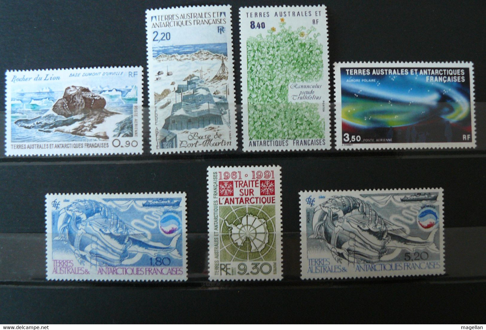 TAAF - Yvert N° 112 - 113/114 - 154 - 162 - PA57 - PA81 Neufs ** (MNH)  Faciale 4.77 Euros - Lots & Serien