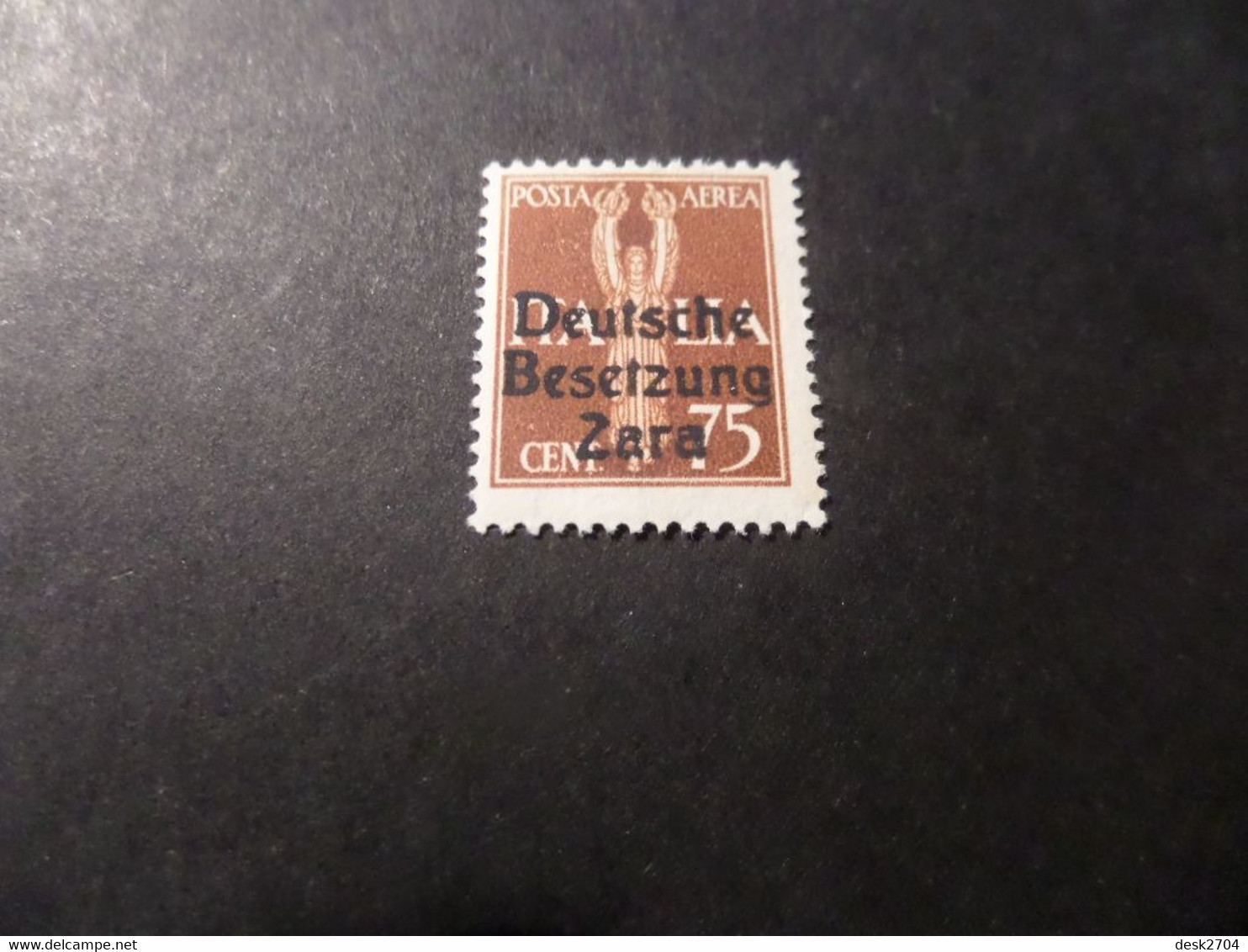 Poste Aérienne N°3, 1943, Surcharge DEUTSCHE BESETZUNG ZARA - Deutsche Bes.: Zara