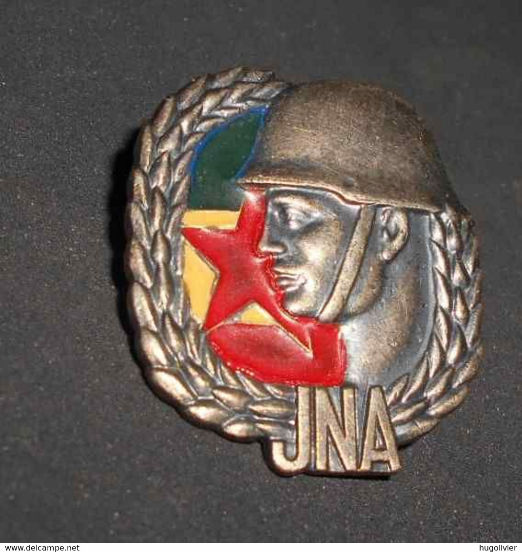 Insigne De Toque Badge Jna Zagreb Ikon Yougoslavie Tito - Sonstige & Ohne Zuordnung