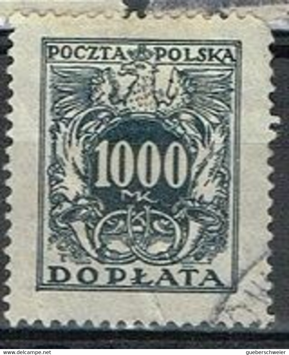 POL 147 - POLOGNE Taxe N° 49 Obl. - Postage Due