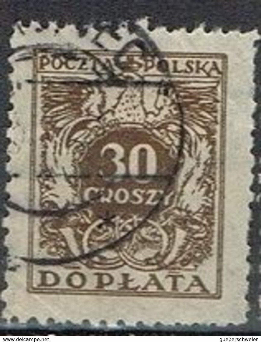 POL 147 - POLOGNE Taxe N° 73 Obl. - Postage Due