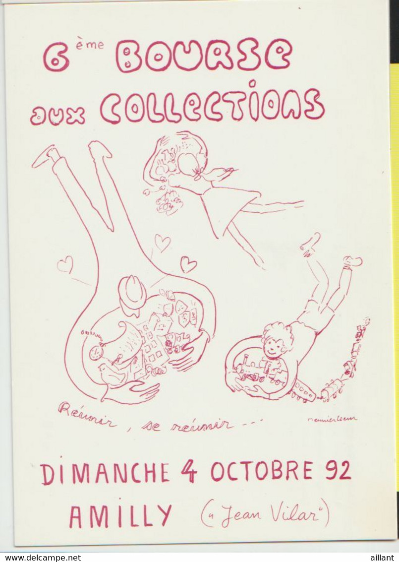 Amilly .6 ème Bourse Aux Collections 1990 - Amilly