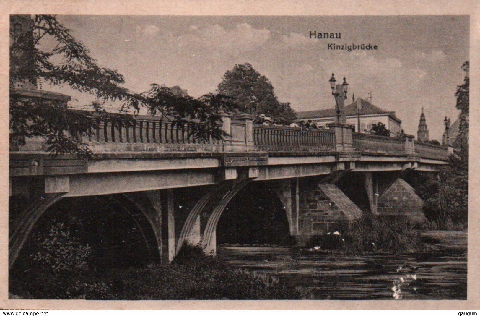 CPA - HANAU - Kinzigbrücke ... - Hanau