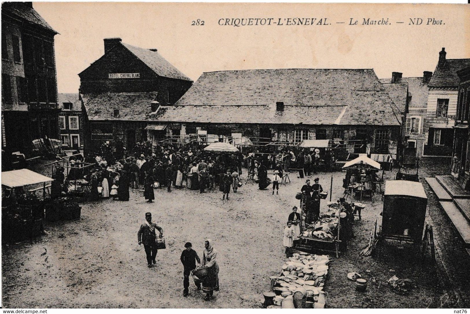 CRIQUETOT L'ESNEVAL - LE MARCHE- N° 182 - Criquetot L'Esneval