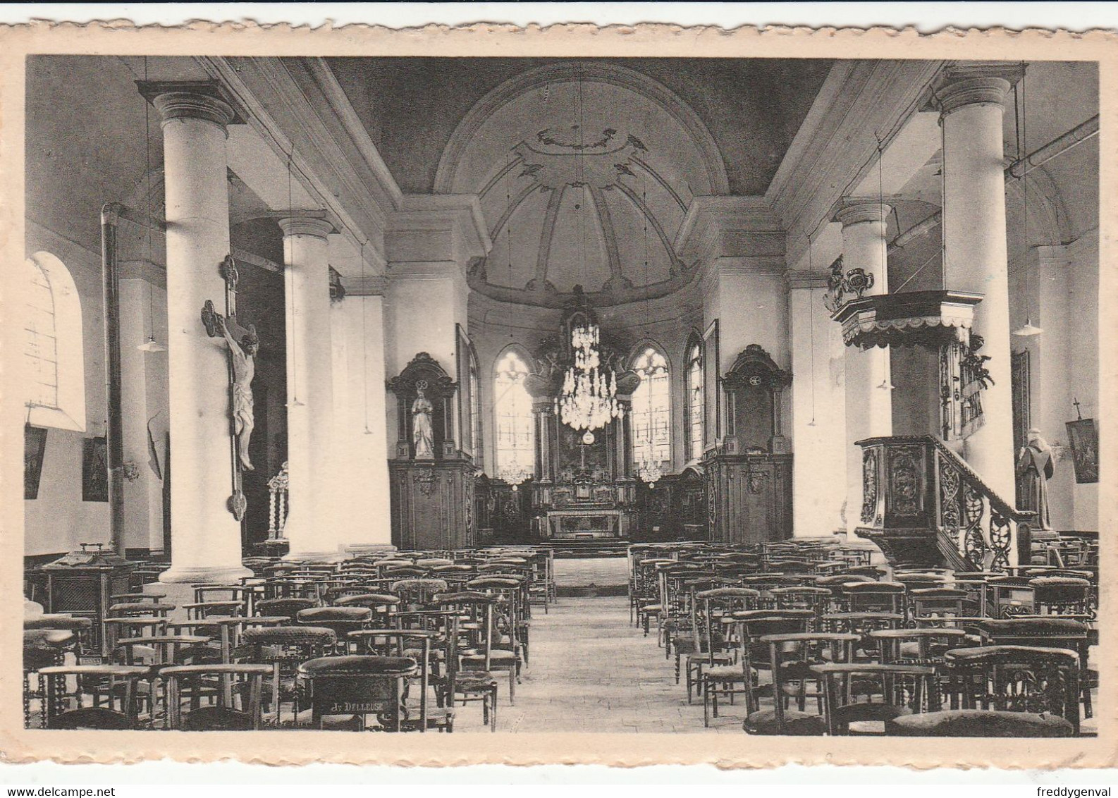 BRUGELETTE  INTERIEUR DE L,EGLISE - Brugelette