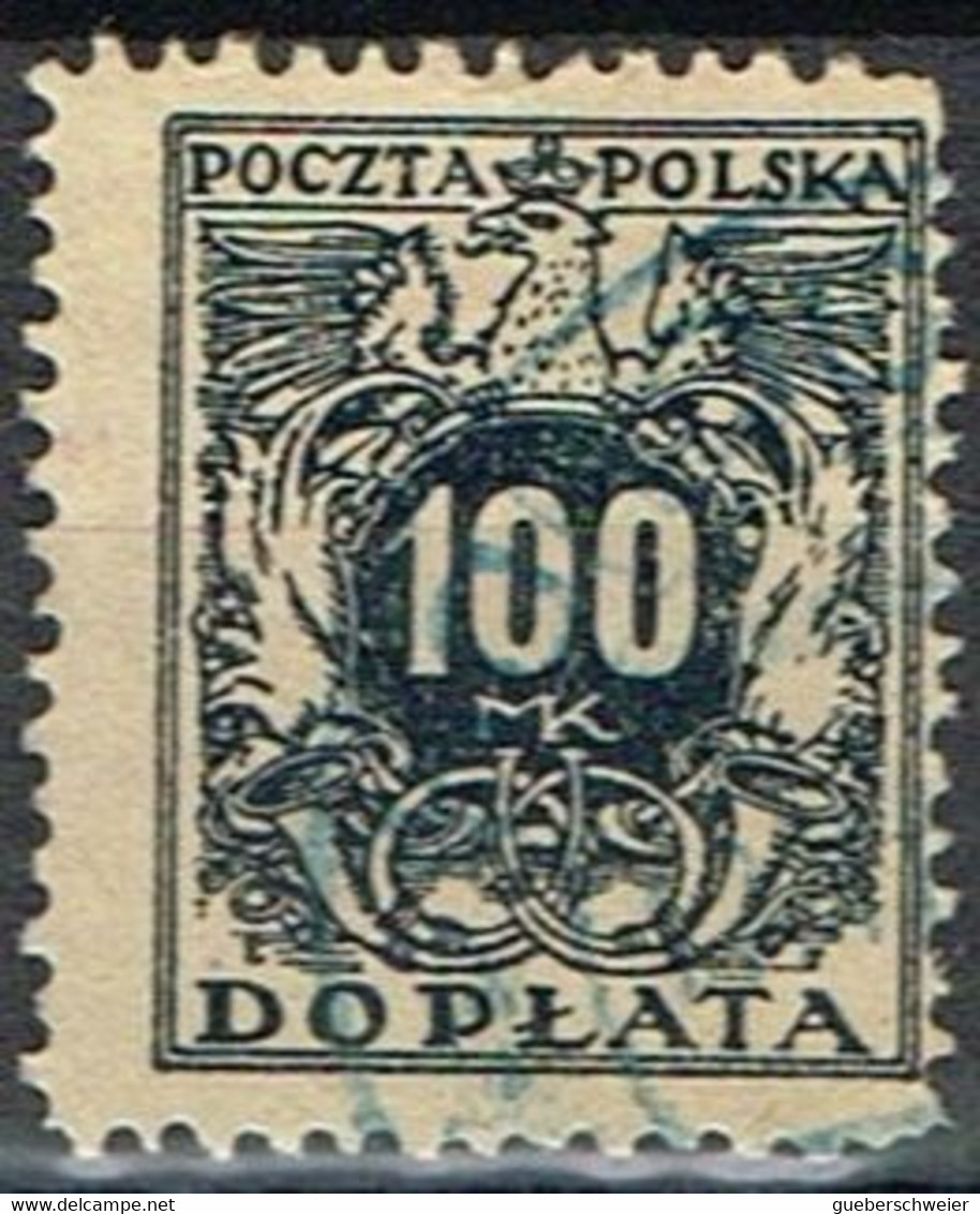 POL 151 - POLOGNE Taxe 44 Obl. - Postage Due