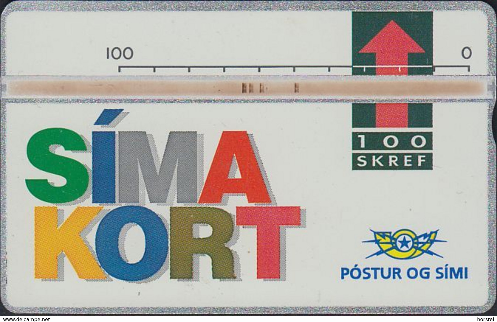 Iceland - D05 - L&G  SIMAKORT - 100 Units - 208A - Iceland