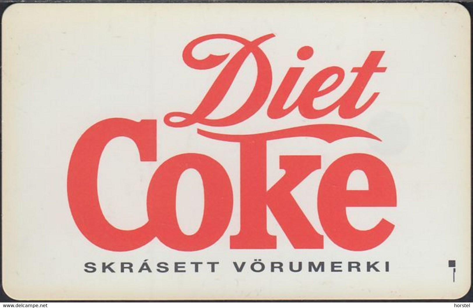 Iceland - Chip - RA-07 1995 "Simakort" - Diet Coke - 150 Skref - Island