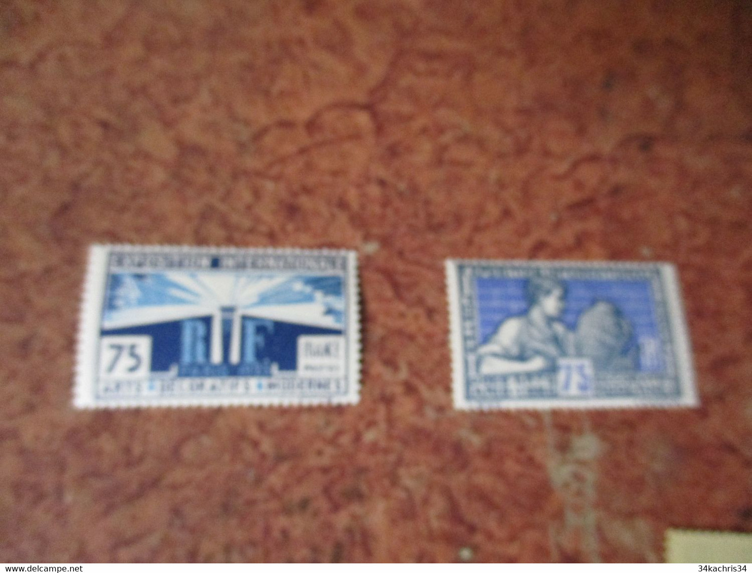 FRANCE  Sans Charnière N° 214/215 - Unused Stamps