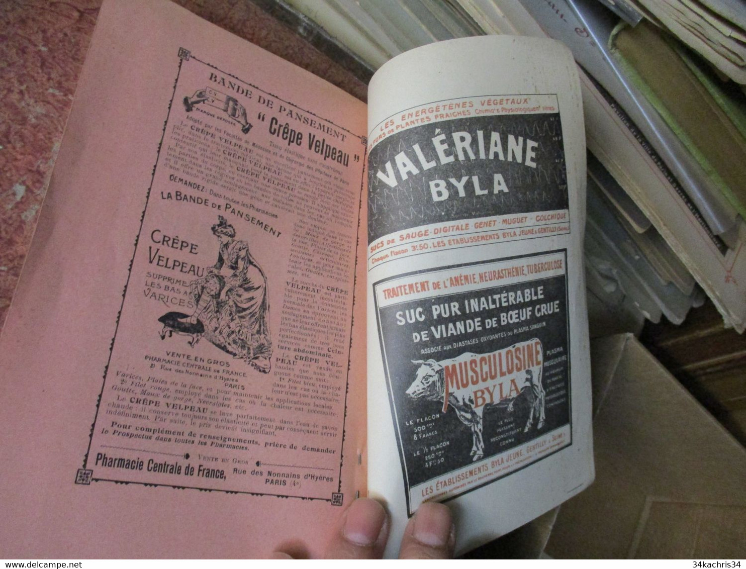 Annuaire Guide 1911/12 Union générale des étudiants de Montpellier 88 pages textes pub photo + 1 plan