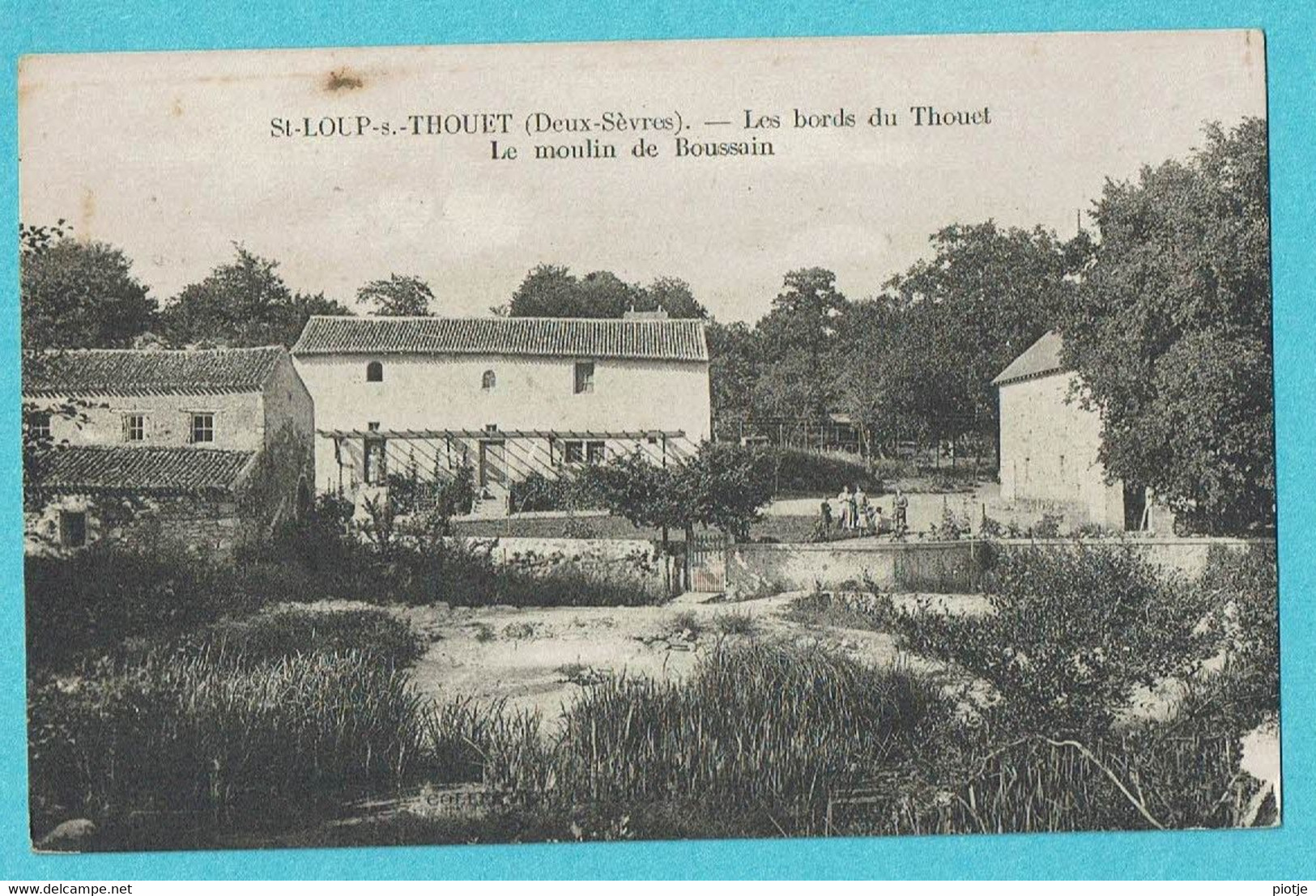 * Saint Loup S. Thouet - Saint Loup Lamaire (Dép 79 - Deux Sèvres - France) * Bords Du THouet, Moulin De Boussain - Saint Loup Lamaire