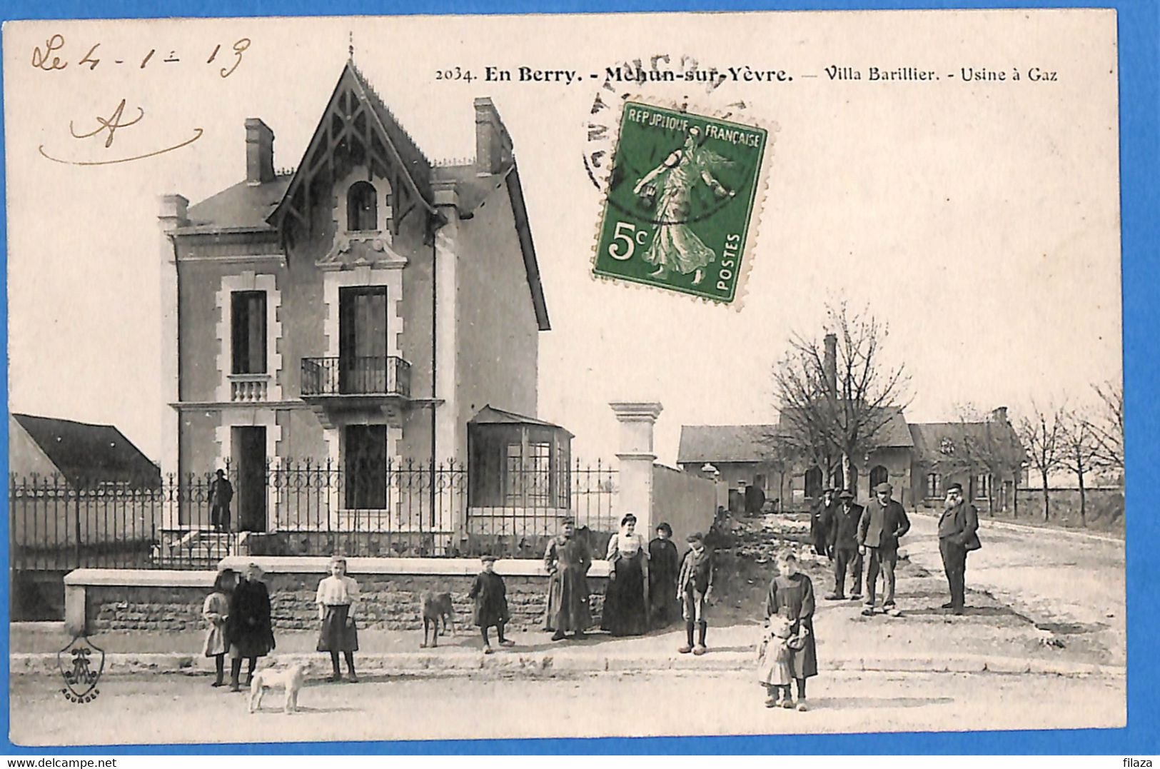 18 - Cher -  Mehun Sur Yevre - Villa Barillier   (N7113) - Mehun-sur-Yèvre