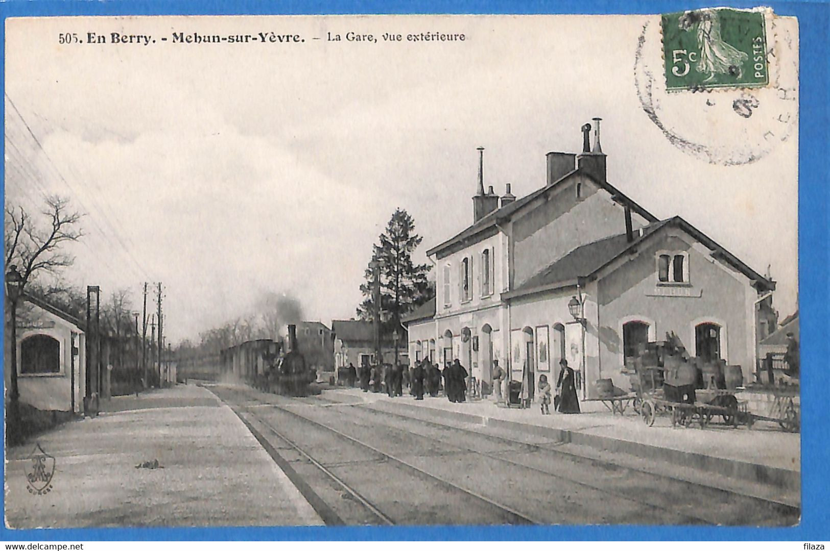 18 - Cher -   Mehun Sur Yevre - La Gare - Vue Exterieure   (N7120) - Mehun-sur-Yèvre