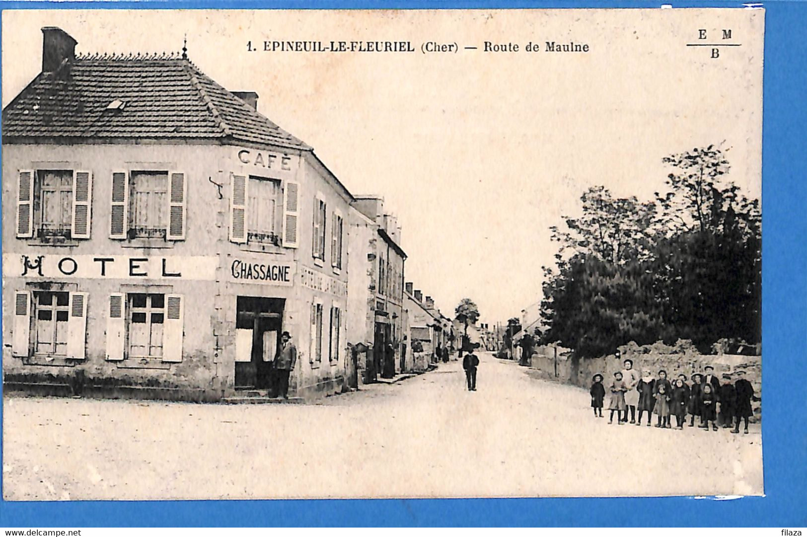 18 - Cher - Epineuil Le Fleuriel - Route De Maulne    (N7122) - Other & Unclassified