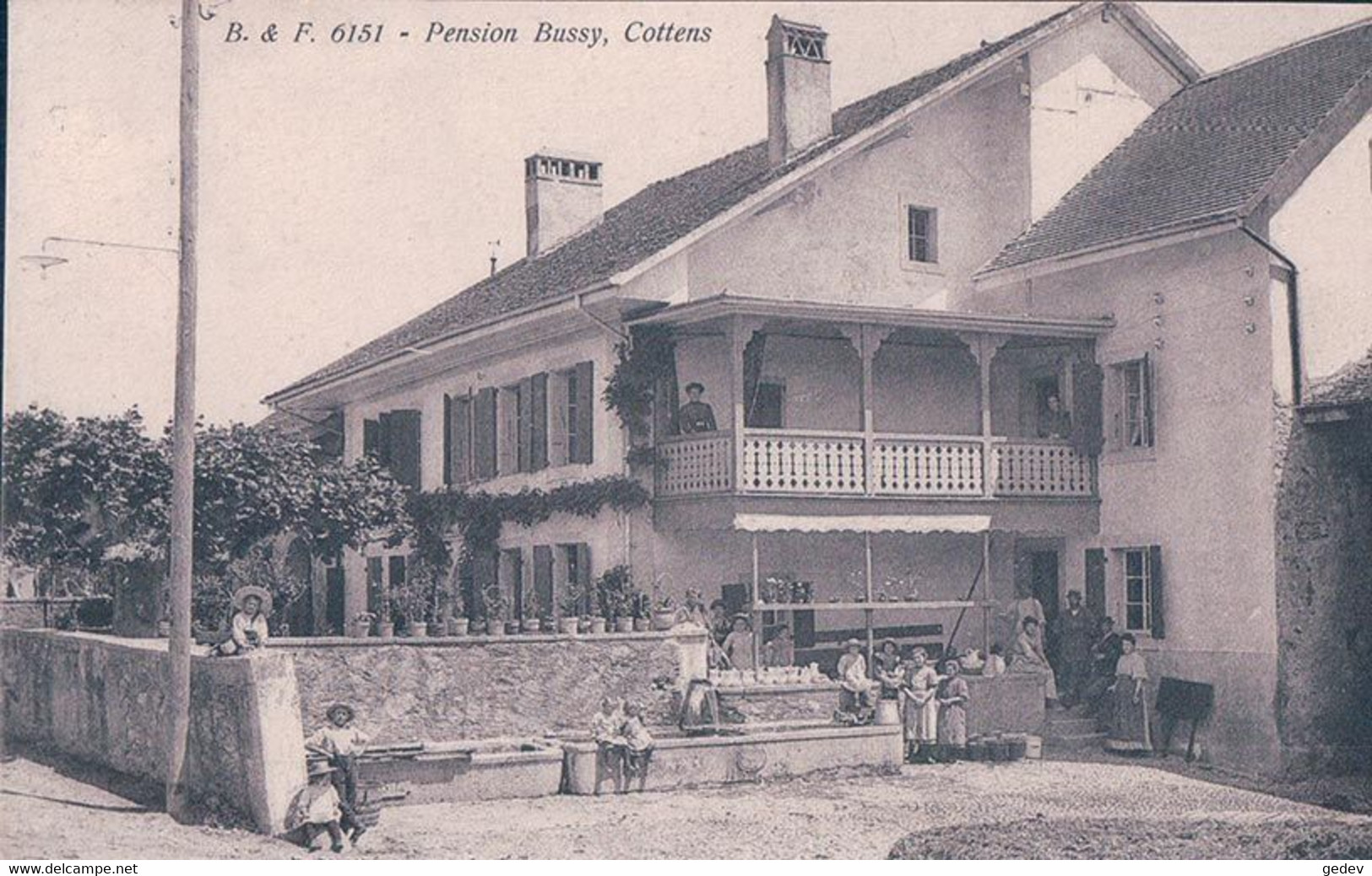 Cottens VD, Pension Bussy Animée (6151) - Cottens