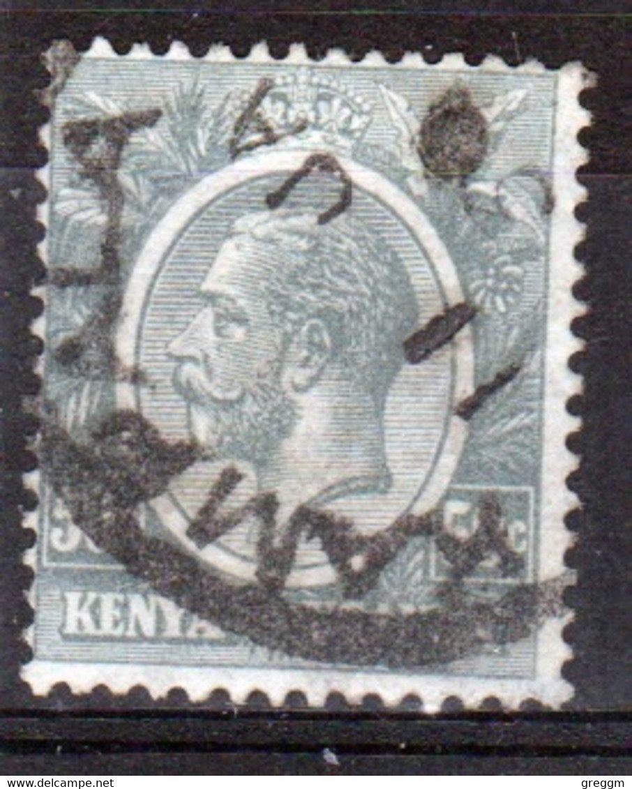 Kenya And Uganda 1922 King George V 50c In Fine Used Condition. - Kenya & Uganda