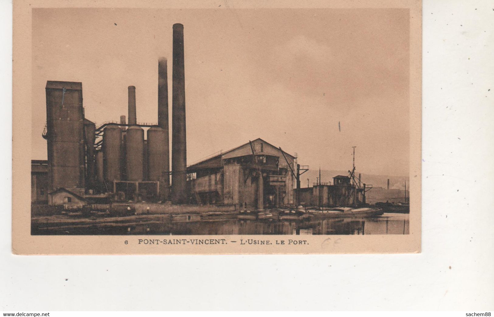 CPA  PONT ST VINCENT L  USINE LE PORT - Other & Unclassified