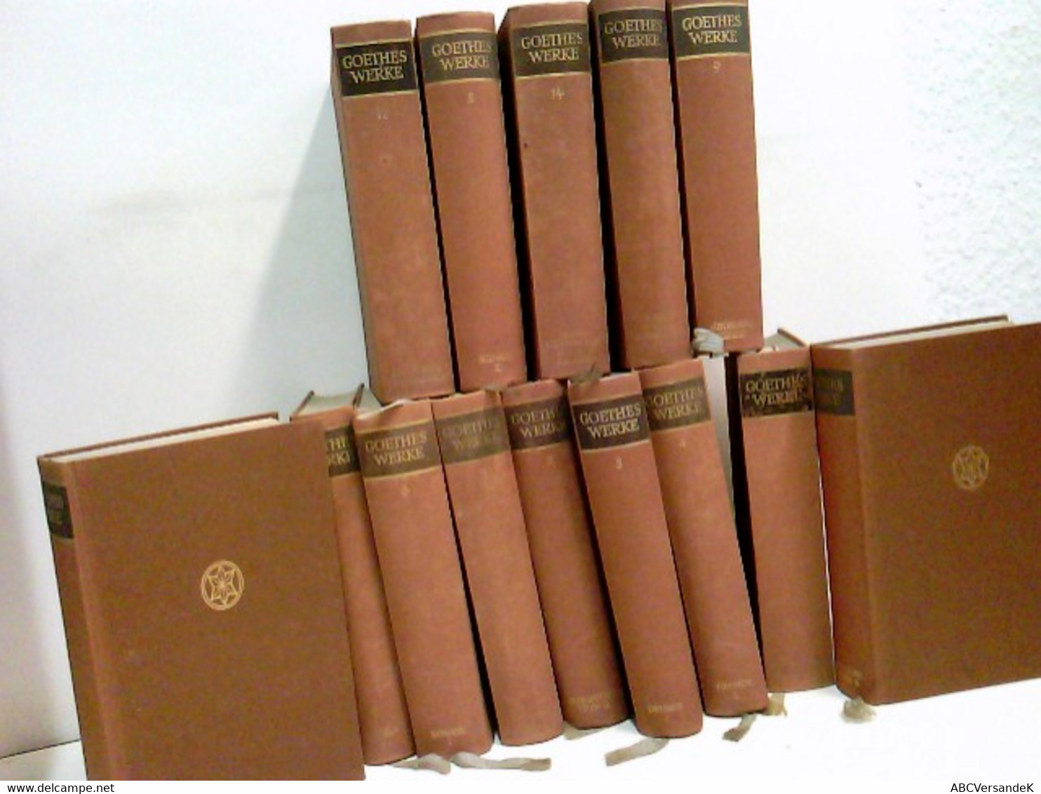 Konvolut Bestehend Aus 14 Bänden Zum Thema: Goethes Werke In 14 Bänden (Gesamtausgabe). - Duitse Auteurs