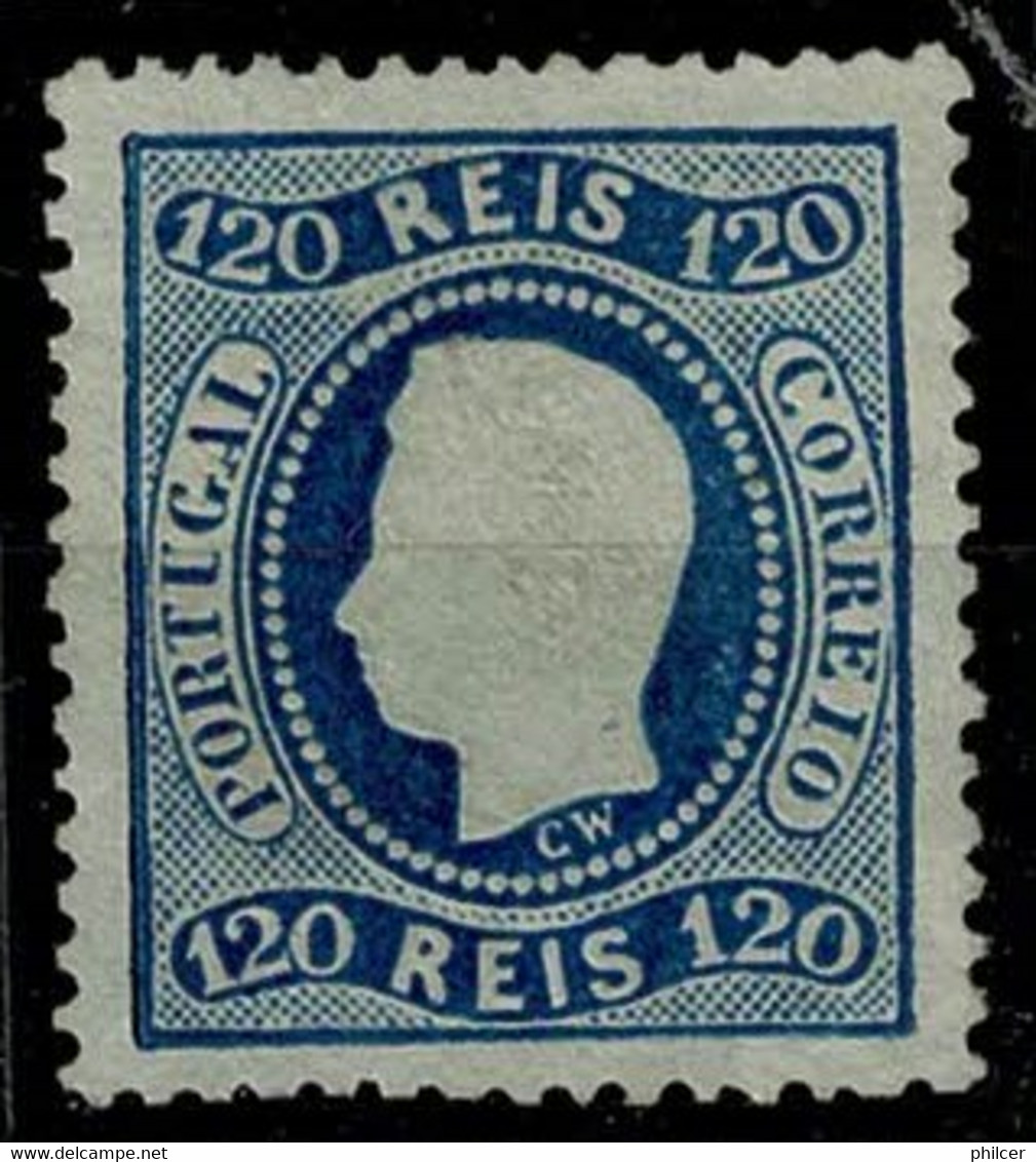 Portugal, 1867/70, # 34, MNG - Neufs