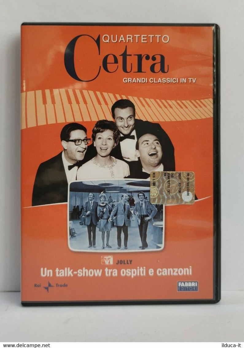 01706 DVD - QUARTETTO CETRA Grandi Classici TV: Talk Show Tra Ospiti E Canzoni - Concert & Music