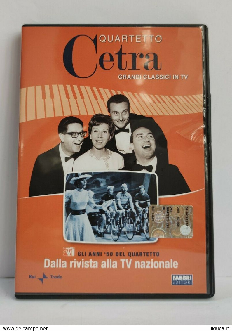 01707 DVD - QUARTETTO CETRA Grandi Classici TV: Dalla Rivista Alla TV Nazionale - Concert Et Musique