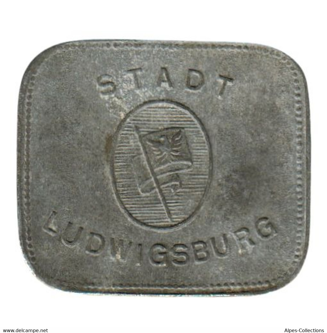 ALLEMAGNE - LUDWIGSBURG - 50.1 - Monnaie De Nécessité - 50 Pfennig 1917 - Notgeld