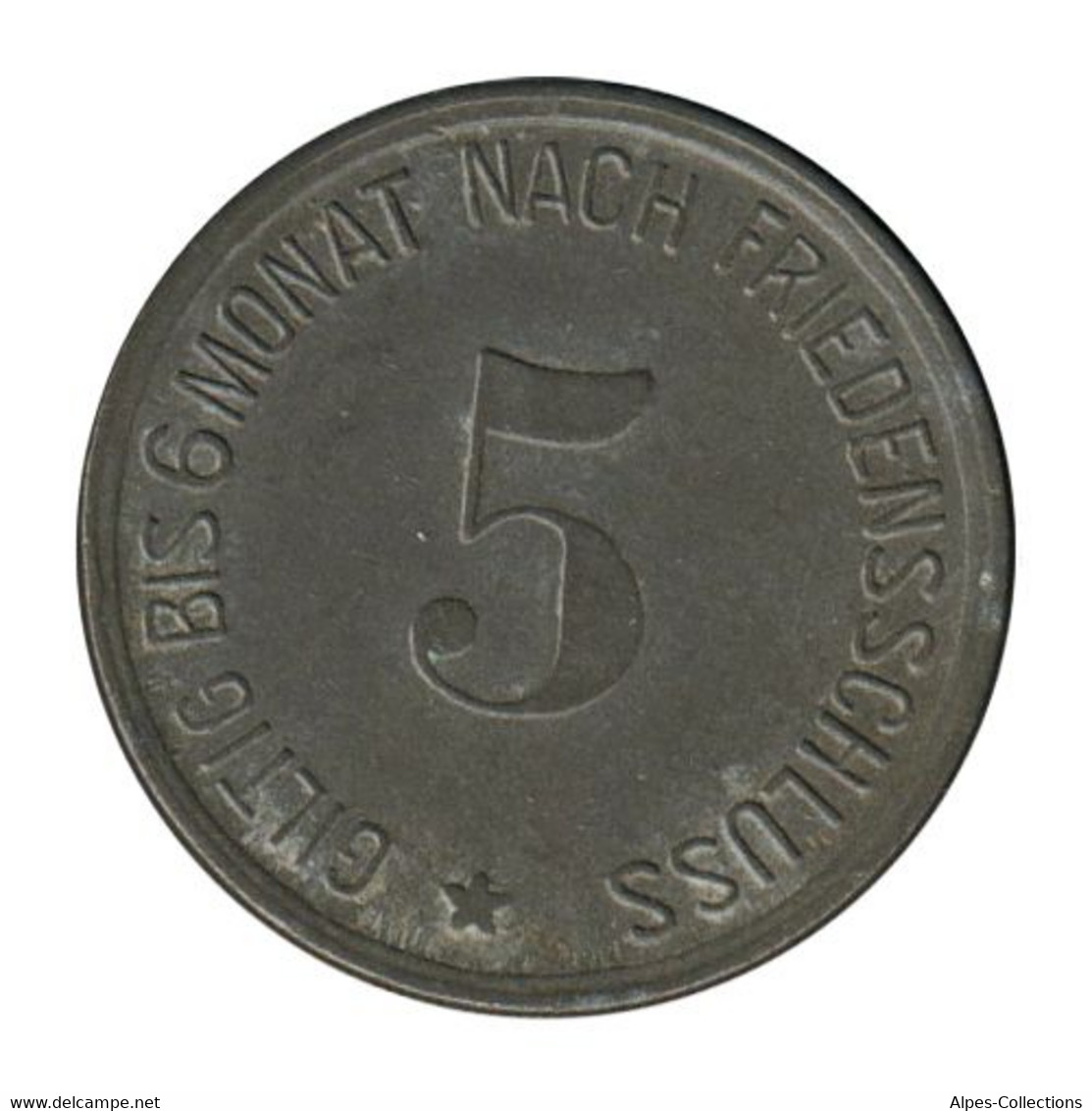 ALLEMAGNE - MUHLDORF - 05.1 - Monnaie De Nécessité - 5 Pfennig 1917 - Notgeld