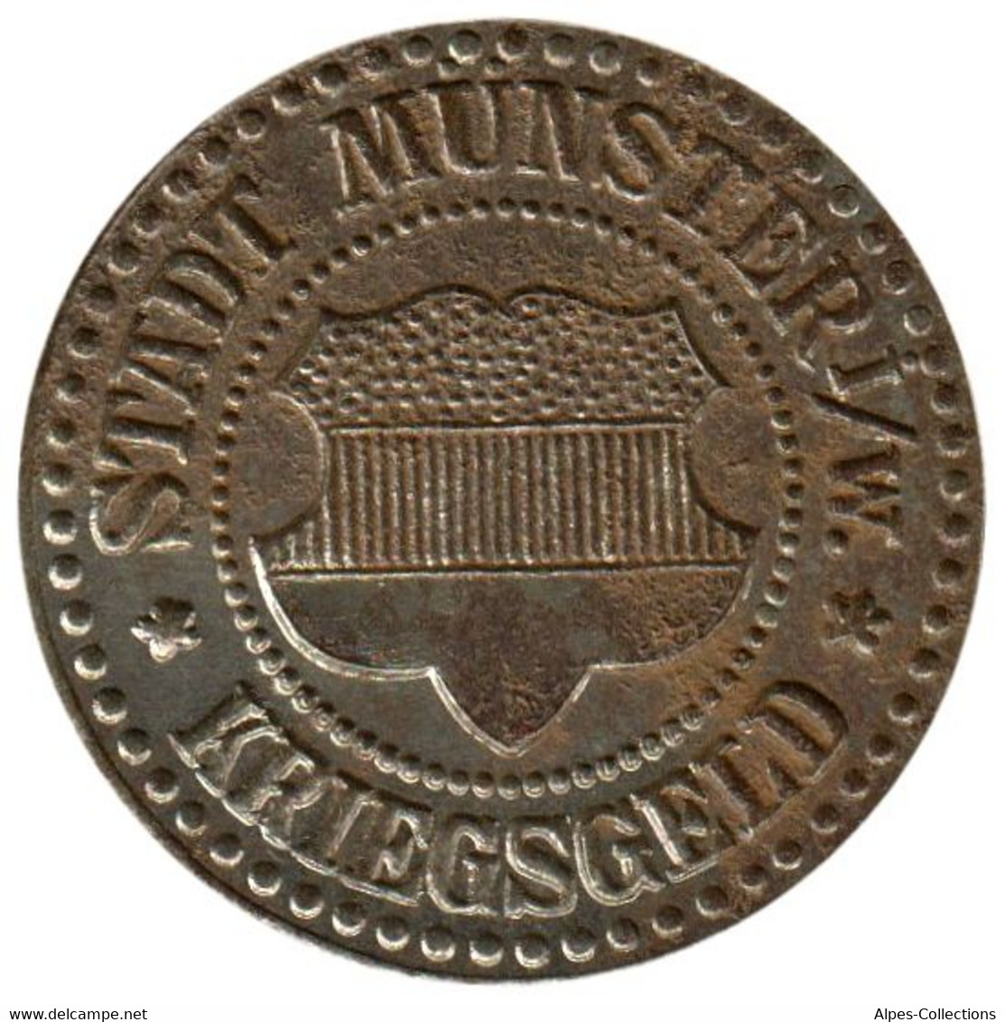 ALLEMAGNE - MÜNSTER - 25.1 - Monnaie De Nécessité - 25 Pfennig 1918 - Monétaires/De Nécessité