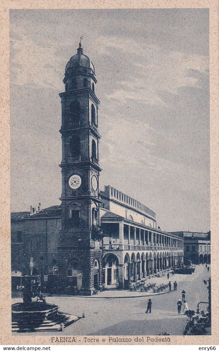 FAENZA - TORRE E PALAZZO PODESTA' - Faenza