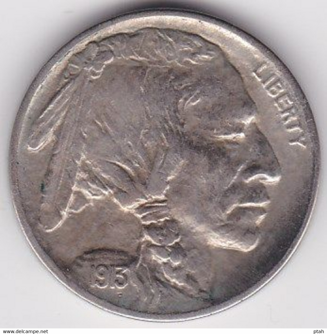 USA, 5 Cents 1913D - 1913-1938: Buffalo