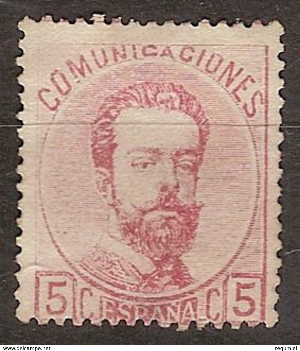 España 0118 (*) Amadeo. 1872. Sin Goma - Nuevos