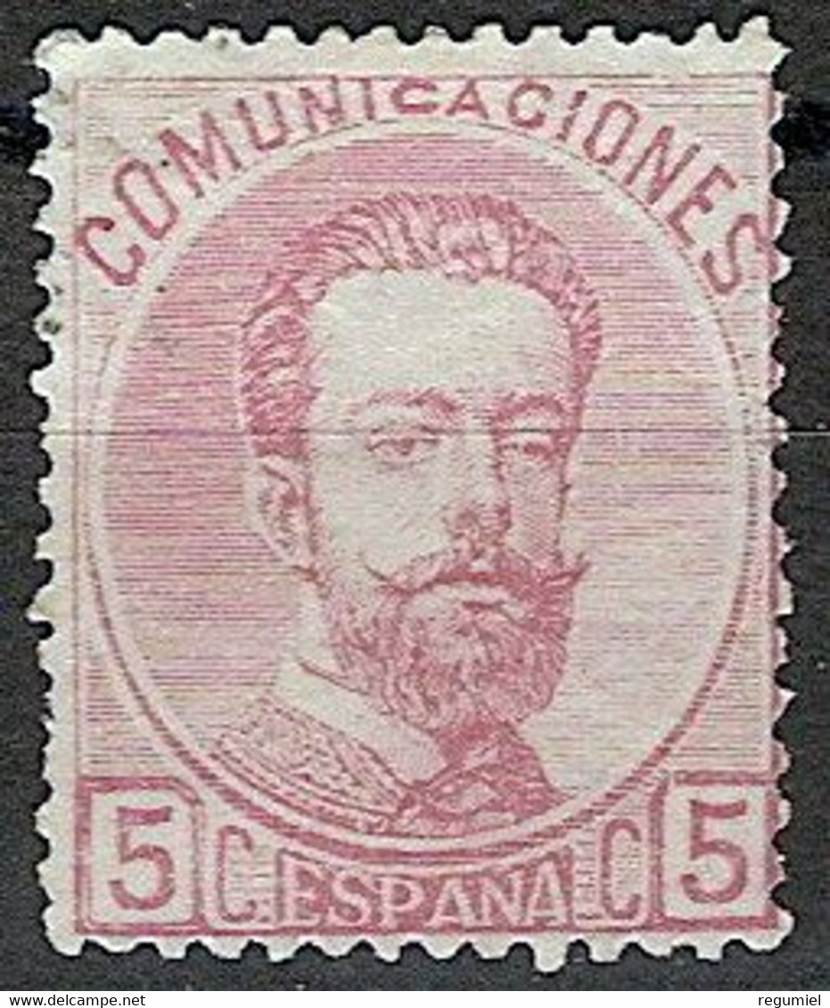 España 0118 (*) Amadeo. 1872. Sin Goma - Neufs